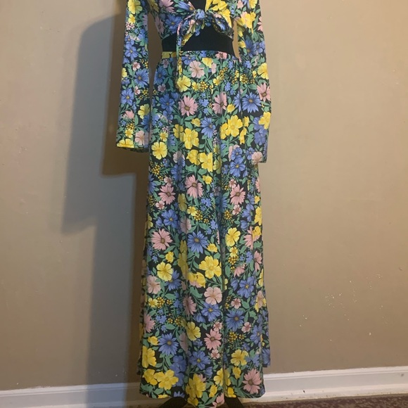 Floral two piece maxi skirt set - Picture 3 of 4